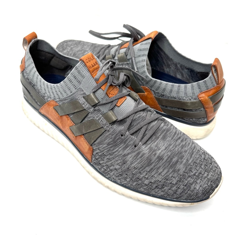 Cole Haan Shoes 11.5  M Grand Motion Woven Stitchlite Sneaker Gray Men C27734